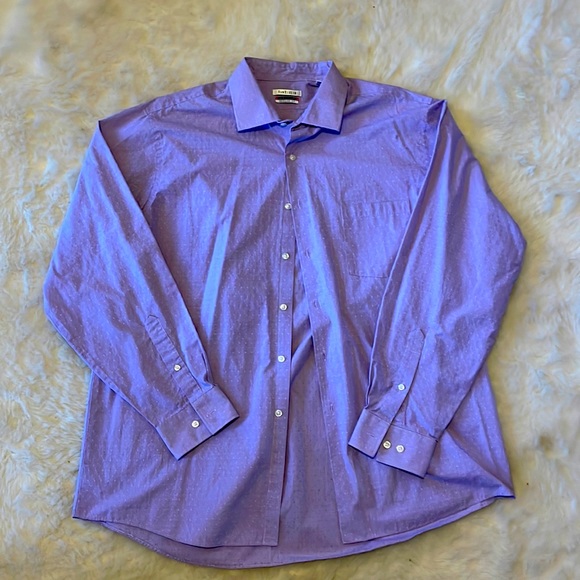 VanHeusen Purple Dress Shirt - Picture 1 of 1